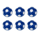 6 Pcs 36mm Table Football Foosball Balls for Tournament Style Soccer Men Replace