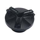 Motorcycle Oil Fill Cap Cover Oil Plug Sump Nut for Kawasaki 2017 2020 Black