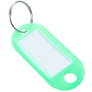 Keychain / Luggage Tag with Label Window, Kit of 6