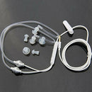 3.5mm Stereo Air Tube Wired Earphone Anti-radiation Binaural Headsets Noise