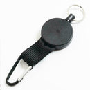 Nylon Rope Pull Ring Tool Retractable Key Chain Recoil Heavy Duty Ring Key R5U6