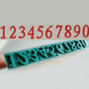 Plastic Stamp English Alphabet Letter Number Symbol Rolling Scrapbooking Decor