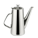 2L Stainless Steel Tea pot Coffee Kitchen Flip Lid Handle Teapot Jug