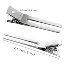 50Pcs Double Prong Alligator Hair Clips Curl Metal For Women Durable Wholesale