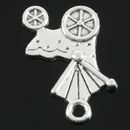 50 Pcs Gift Baby Carriage Buggy Charms Pendants