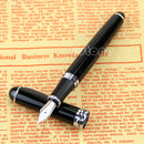 Medium Nib Jinhao X750 Deluxe Black 18kgp Fountain Pen HOT