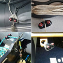Aluminium Black Nylon Clip Cord Lock Cam Cleat Sailboat Kayak Dinghy Accessory