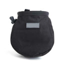 Climbing Chalk Bag Non-slip Adjustable Magnesium Powder Storage Pouch Black