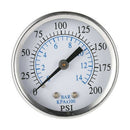 3X(Portable Pressure Gauge Air Compressor Hydraulic Vacuum Gauge Manometer
