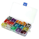 150pcs Mixed Mini Blade Fuses Zinc Alloy Assortment Set for Car Auto Truck