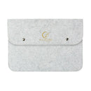 Voground Laptop Sleeve Compatible 11-11.6 Inch Macbook Air,Wool Felt Materi