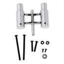 1/10 RC Racing Drift Car Accessories - Double Tip Pipes with License Bracket