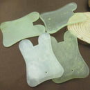 Gua Sha Facial Body Massage Chinese Medicine Natural Jade Board Scraping Tool^^