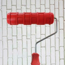 7inch Tree Pattern Embossing Cylinder Art Wall Painting Roller Brush Sleeve
