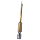 6PCS 4/5/6/8/10 / 12mm Titanium Drill Bit Strawberry Drill Bits Pr Glass Ce X4J6