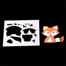 Fox Shape Metal Cutting Dies Stencils for Scrapbooking DIY Album Cards Deco FT