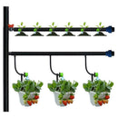 10 PCs micro bubbler drip irrigation stake water drippers lawn sprinklers D6X1