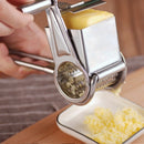 Stainless Steel Multi Purpose Rotary Cheese Nut Spice Grater Chocolate Cutt