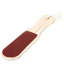 Side Foot File Hard Skin Dead Skin with Wooden Handle