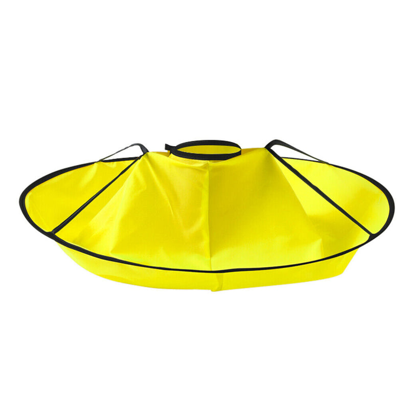 Baby Hair Capes Umbrella Catcher Styling Haircut Gown Salon Barbers Yellow