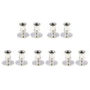 20pcs Plastic Modern Traditional Dinner Candlesticks Pillar Candle Base Holder