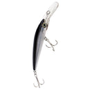 Minnow Fishing Lure Hard Baits Crankbait Hook Tackle Lure Treble Hook Black