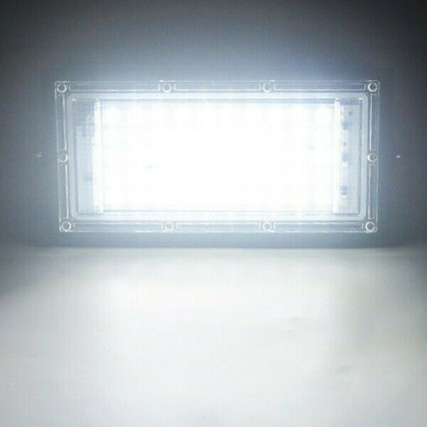 6500K LED Flood Light Outdoor 50W Waterproof Security Spotlight Garden Lamp