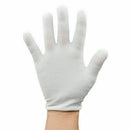 12Pairs Breathable Hand Protective Cotton Blends Work Wear Resistant Gloves J5I9