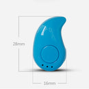 Mini S530 Hands-free Bluetooth Earbuds Headset Earphones for Phones blue