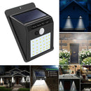 30Led Solar Power Light Pir Motion Sensor Garden Security Yard Landscape Lamp LJ