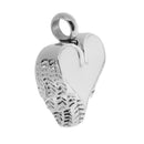 Angel  Heart Keepsake Cremation Ash Holder Urn Pendant for Necklace