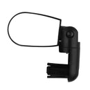 Safety Bicycle Rear View Mirror Bike Handlebar Flexible Reflector Black