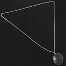 5 X necklace glass lens loupe magnifying glass pendant necklace pendant Sil