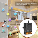 433MHz On/Off Remote Controller Lamp Water Pump 2 Buttons Wireless Switch A