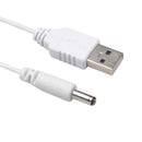 USB A Male to DC 3.5mm Power Cable 3.5x1.35mm 5V DC Barrel Jack Power Cord A