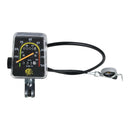 Resettable Bike Speedometer Odometer Gauges Analog Retro Classic for Exercycle