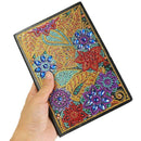 DIY Flower Special Shaped Diamond Painting 50 Pages A5 Sketchbook Notebook