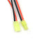 1pair Mini Tamiya Connector Male & Female 2pin Battery wire 16AWG LJ