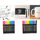 Double Line Outline Pen Markers 12 Colors Metallic Marker Pens Marker 2 Set