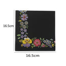 Creative embroidery Napkins Paper Virgin Wood Tissue Birthday Wedding Party ME