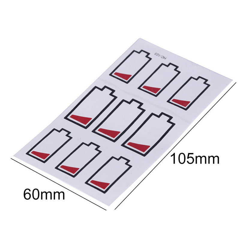 No Electricity Prompt Temporary Tattoos Body Arm Leg Waterproof Tattoo.Sticke Gw