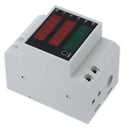200-450V Multifunctional Ampere meter Digital DIN Rail Current Ampere meter A8U7