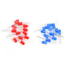 NE555 CD4017 Scrolling Flowing Red Light SMD DIY Kit Soldering Practice Kits@ Kw