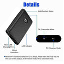 Bluetooth 5.0 Transmitter and Receiver 2-in-1 Wireless 3.5mm Adapter TOP Au J8U9