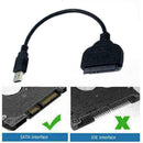 USB 3.0 to 2.5" SATA III Hard Drive Adapter Cable Converter Z1V2 B0S4 S7A1 Y9T6