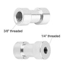 4 Pieces 1/4 inch to 3/8 inch Metal Female Threaded Screw Adapter for Tripod