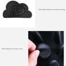 Silicone Cloud Shape Pet Food Bowl Cat Slow Feeder Funny Dog Feeder Mat for O2F1