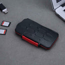 Waterproof 12 SD+12 TF Cards Box Memory Card Case Holder Protector Hard P A