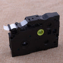 Black on White Label Tape fit for Brother P-Touch H100LB H100R H300 TZe-231 12mm