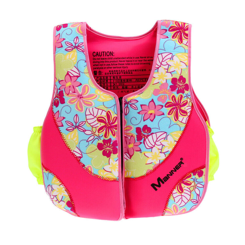 Kids Childrens Swim Vest Life Jacket Drifting Swimming Buoyancy Float Aid